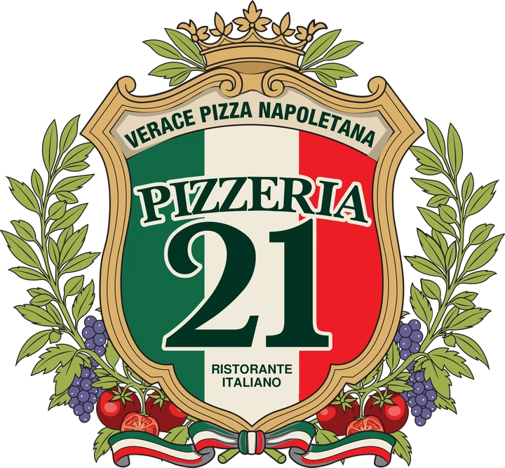 Escudo de Pizzeria 21 · Verace pizza napoletana · Ristorante italiano